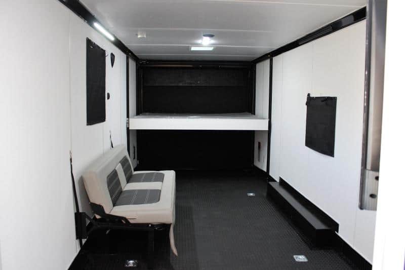 Enclosed Trailers with Living Quarters 2023 28' Nomad Sleeps 6 Front