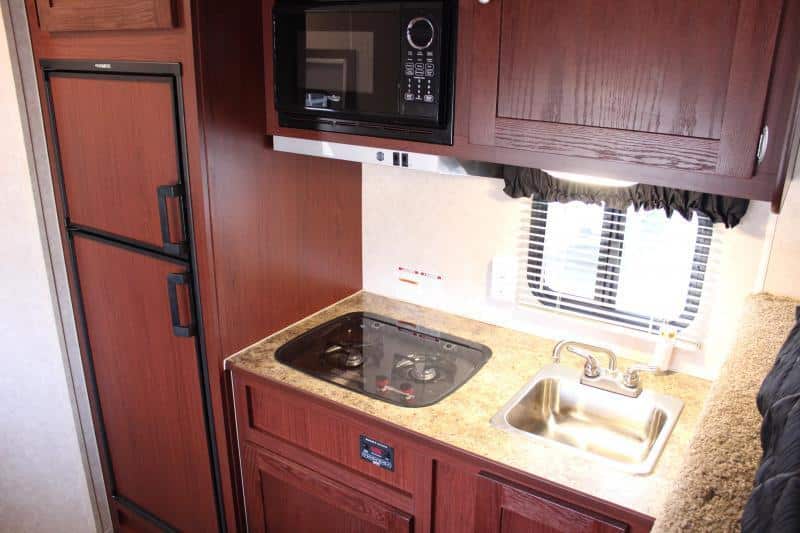 Enclosed Trailer with Living Quarters 2023 44' Sleeps 4 Large Corner Shower