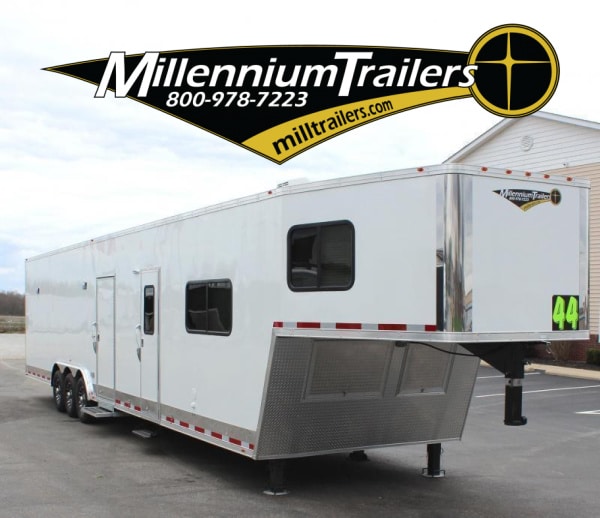 44ft. Enclosed Car Trailer with Living Quarters