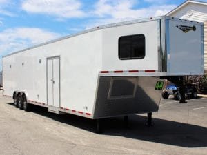 Enclosed Gooseneck Trailer  2024 44' GN w/Big Man Bathroom #0094