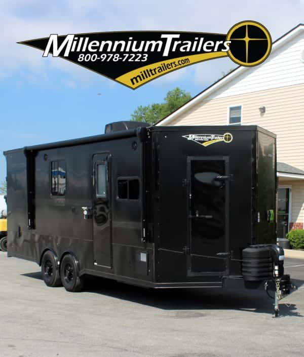 Enclosed Trailer with Living Quarters