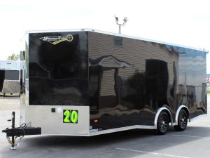 20ft. Black Haulmark Enclosed Car Hauler