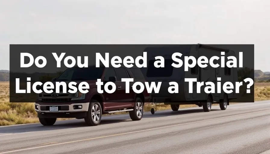 tow a trailer