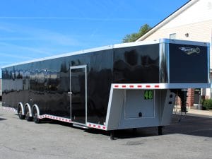 Enclosed Gooseneck Trailer 2025 48' Icon Performance Car Hauler w/Free Upgraded C-Tech Toolbox #8734