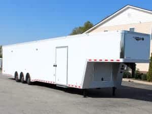Enclosed Gooseneck Trailer 2025 48' Icon Performance Car Hauler w/Free Upgraded C-Tech Toolbox #8687