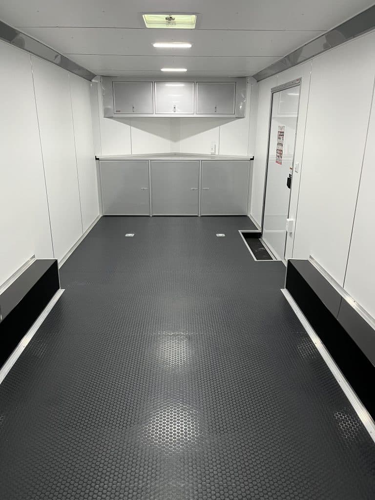 22ft. Car Hauler Trailer Front Interior View