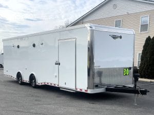 Enclosed Trailer For Sale 2025 30' Icon Performance Car Hauler w/Free Upgraded C-Tech Toolbox #7712