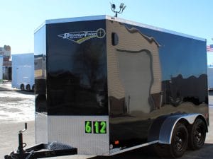 Enclosed Cargo Trailer 2025 6' X 12' Scout w/Installed D-Rings & Ramp Door #8215