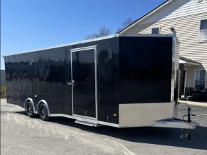 Enclosed Car Hauler 2026 26ft. Aluminum Blaze w/Finished Interior & Aluminum Wheels 0164
