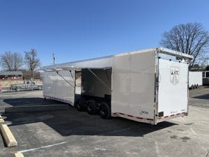 Enclosed ATC Car Trailer 2025 44' Gooseneck ROM 500 #4896