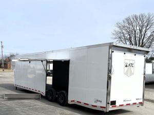 Enclosed ATC Gooseneck Trailer 2025 40' Aluminum ROM 500 #4897