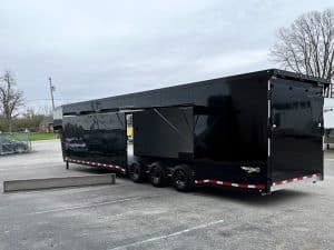 Enclosed ATC Car Trailer 2025 44' Gooseneck ROM 500 #4551