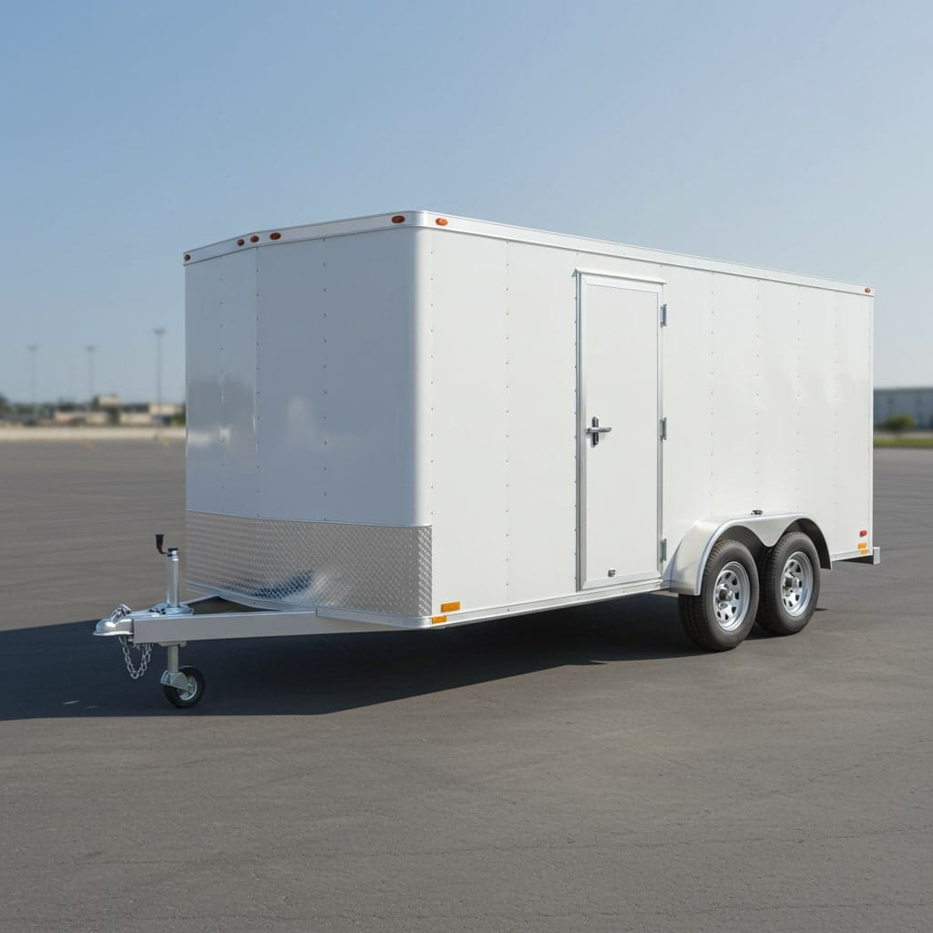 enclosed utility trailer