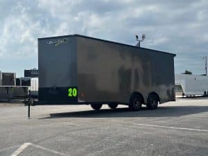 Enclosed Car Hauler 2025 20ft. Blaze w/Finished Interior, Black-Out Package, & More! 9529
