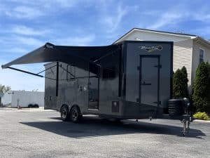 Enclosed Trailer with Living Quarters 2025 22' Stealth Nomad Sleeps 6 #2596
