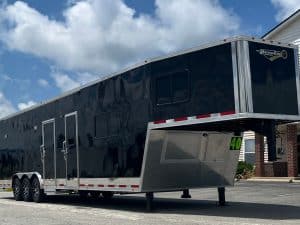 Enclosed Trailer with Living Quarters 2025 40ft. Gooseneck w/20ft. LQ Large Bath, Sleeps 4 0165