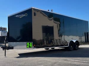 Enclosed Car Hauler 2026 24ft. Hero w/Heavy Duty Ramp Door & 7ft. Interior 0618