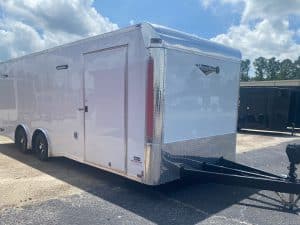 Enclosed Car Hauler 2026 24ft. New Econo-Max w/Race Package & .080 Poly-Core Ext. 9963