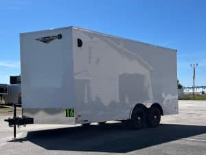 Enclosed Cargo Trailer 2025 16ft. Hero w/Heavy Duty Ramp Door & 7ft. Interior 9844