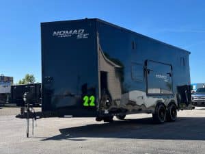 Enclosed Trailer Toy Hauler w/Living Quarters 2026 22ft. Stealth Nomad SE Sleeps 6! 4090