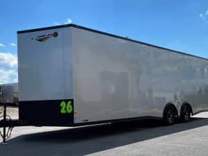 Enclosed Car Hauler 2025 26ft. Blaze w/Finished Interior & Black-Out Package 9836
