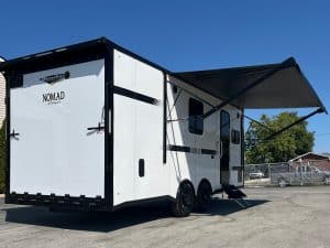 Enclosed Trailer with Living Quarters 2025 22ft. Nomad Sleeps 6! 4353