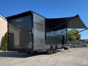 Enclosed Trailer Toy Hauler with Living Quarters 2025 24ft. Nomad, Sleeps 6! 4351