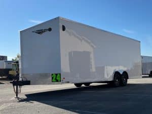 Enclosed Car Hauler 2026 24ft. Hero w/Heavy Duty Ramp Door & Aluminum Wheels 9860