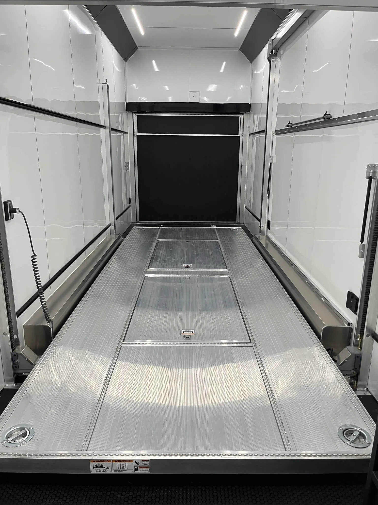 Enclosed ATC Car Trailer 2026 30ft. Aluminum Stacker ROM 750S w/Tiltable 18ft. Lift 6130 - Image 13