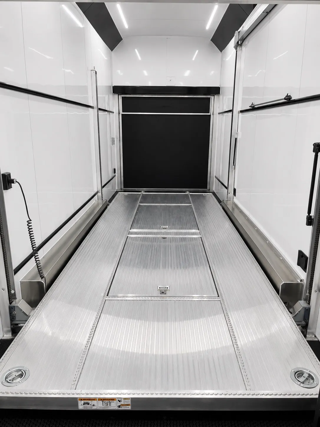 Enclosed ATC Car Trailer 2026 30ft. Aluminum Stacker ROM 750S w/Tiltable 18ft. Lift 6130 - Image 5
