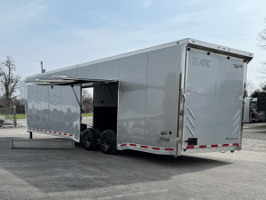 Enclosed ATC Gooseneck Car Trailer 2026 40ft. Aluminum ROM 750G w/Premium Escape Door 6335