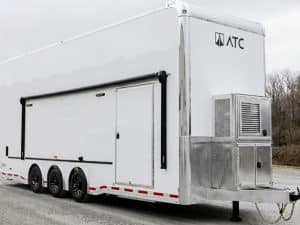 2026 28ft. ATC PRI Show Trailer Aluminum Stacker ROM 750S 6064 (Price Coming Soon)