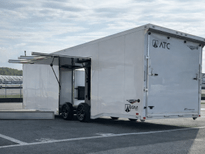 Enclosed ATC Car Trailer 2026 28ft. Aluminum ROM 450 w/Kitchenette, Private Toilet & LifeTrac Options Added 6560