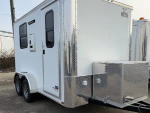 NEW Enclosed 2026 7ft. X 12ft. Fiber Optic Splicing Trailer w/13,500 BTU A/C 0100