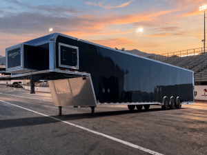 Enclosed Gooseneck Trailer LOADED 2026 48ft. Car Hauler w/7.0 Generator, Mini Split A/C, Loads of Cabinets & Glass Doors 0092