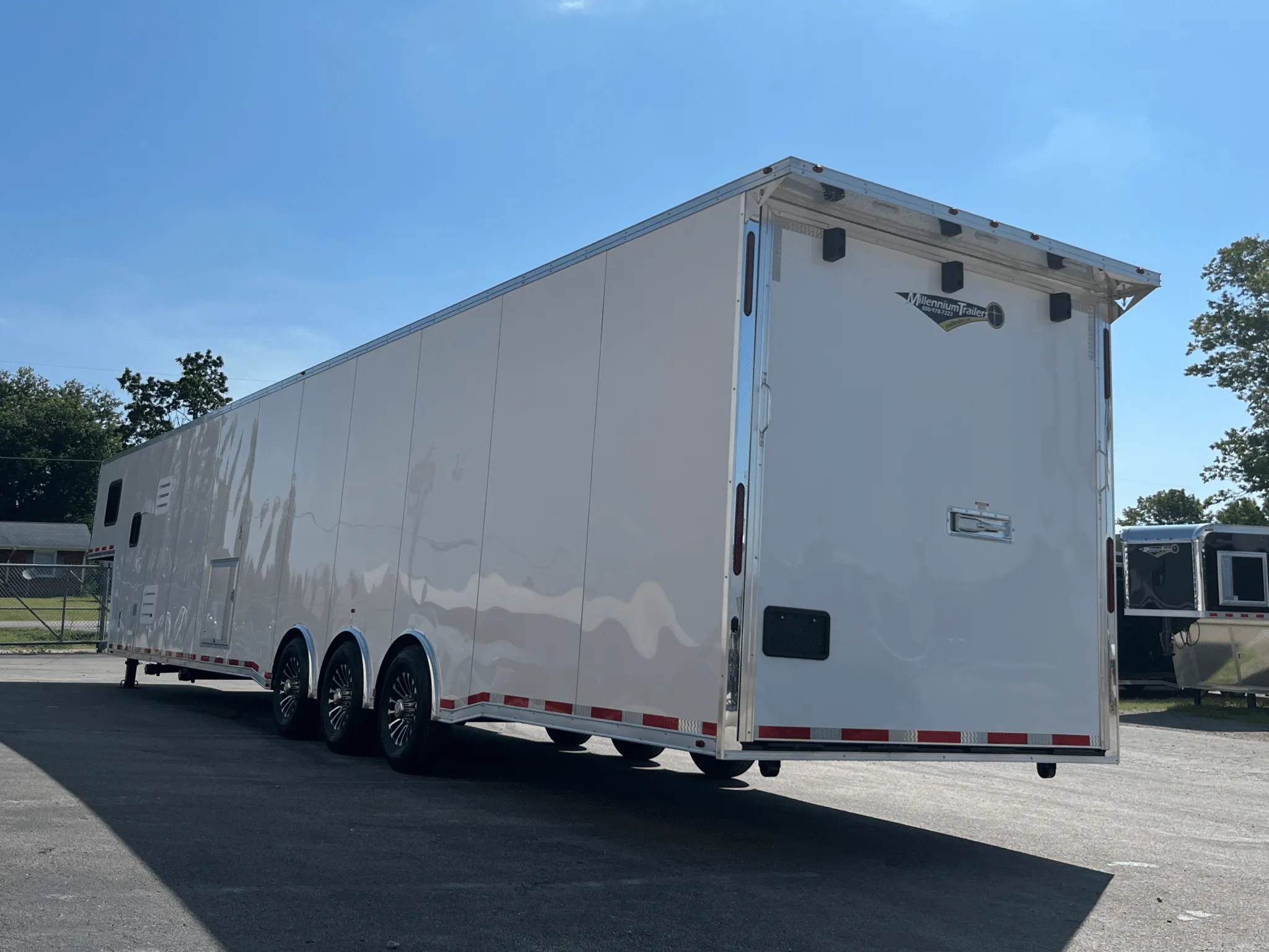 Enclosed Trailer with Living Quarters 2026 48ft w/20ft. LQ Large Bath and Fully Finished 28ft Garage Area 0168 - Image 11