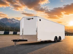 Enclosed Car Trailer 2026 24ft. Haulmark Heat Pro w/Loaded Interior & Wide Ramp Door Opening 4621