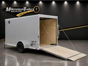 Enclosed ATC Cargo Trailer 2027 6ft. X 12ft. Aluminum STO 300 w/Ramp Door & 6in. Extra Height 6657