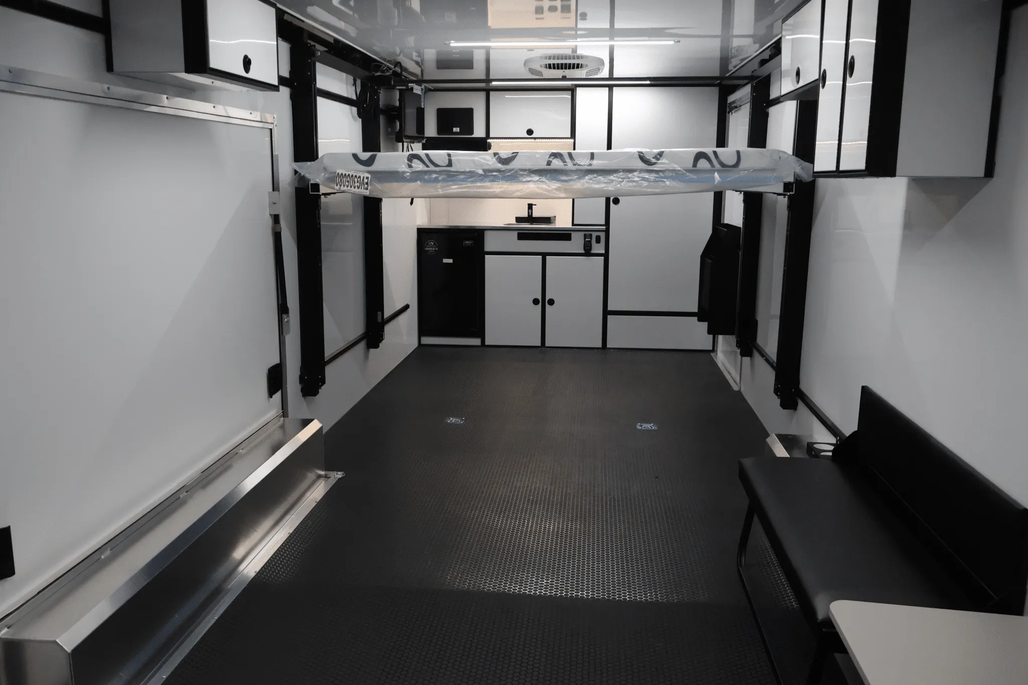 Enclosed ATC Car Trailer 2027 28ft. Aluminum ROM 550 w/Kitchenette, Step-In Toilet/Shower Room, A/C & LifeTrac Options Added 7328 - Image 2