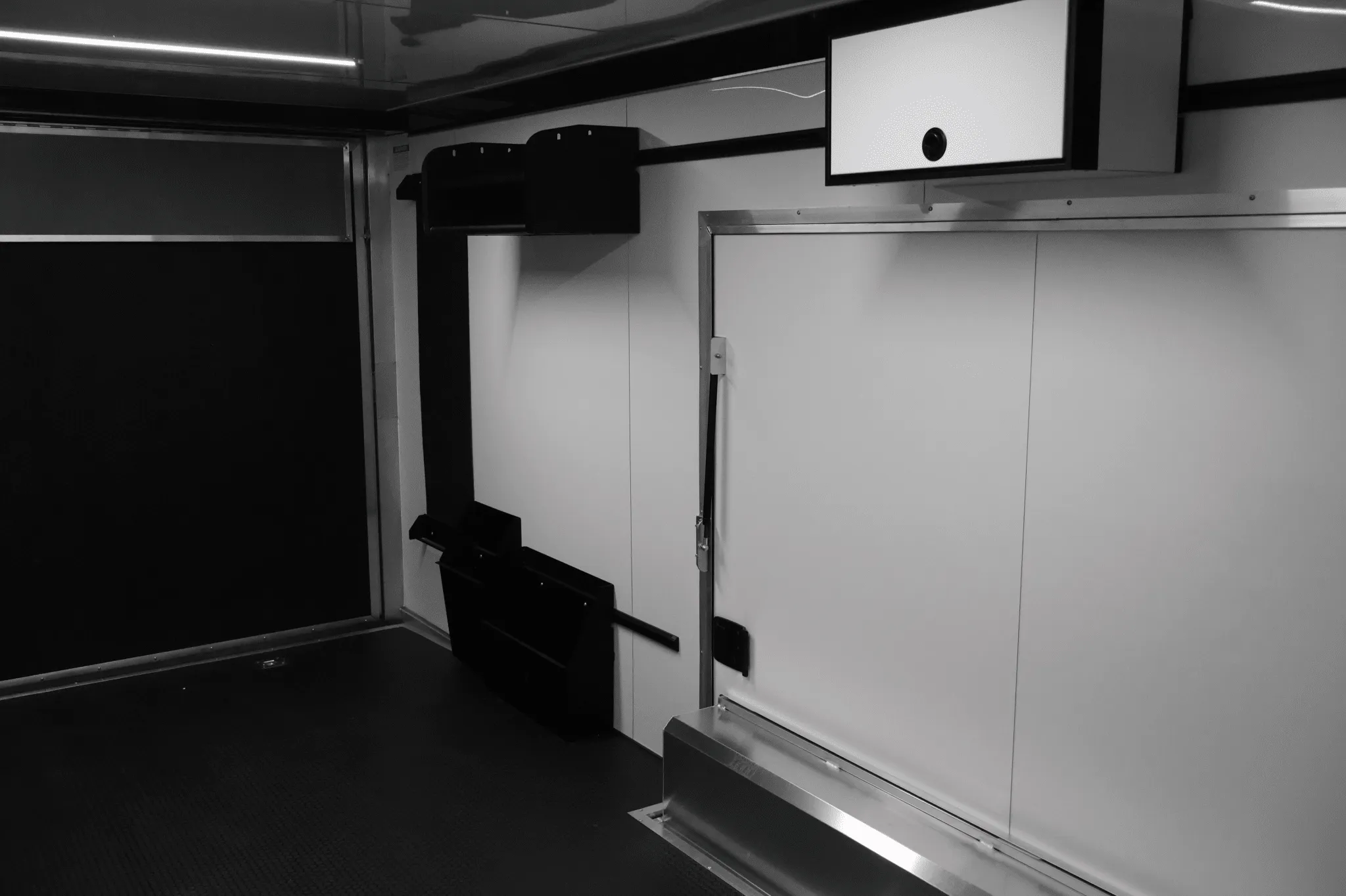 Enclosed ATC Car Trailer 2027 28ft. Aluminum ROM 550 w/Kitchenette, Step-In Toilet/Shower Room, A/C & LifeTrac Options Added 7328 - Image 8