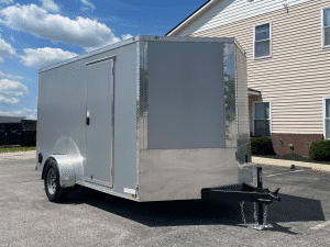Enclosed Cargo Trailer 2026 7ft. X 12ft. w/Ramp Door & .080 Poly-Core Exterior 1061