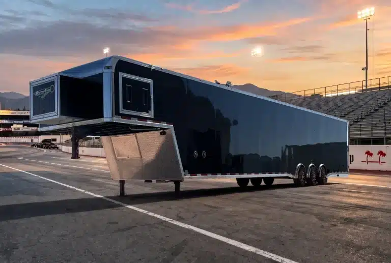 cargo trailer gooseneck features