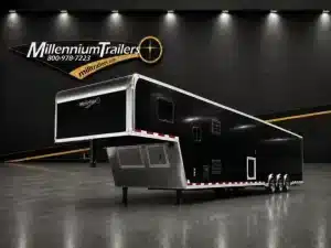custom race car trailer