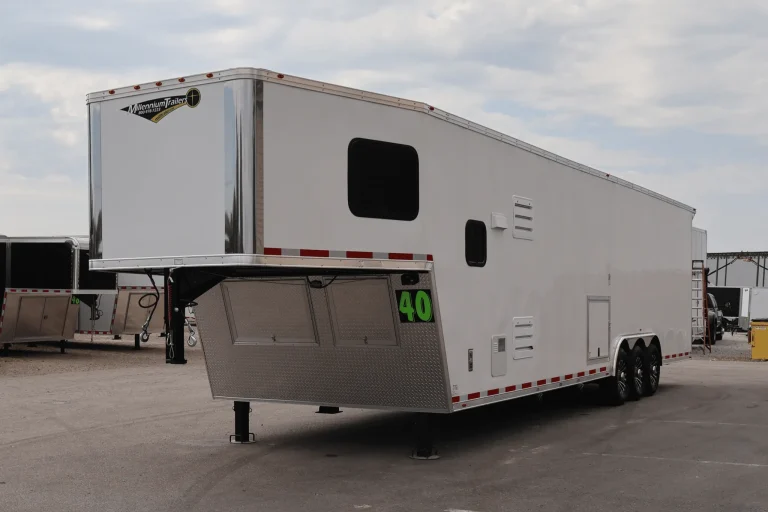 Enclosed Trailer with Living Quarters 2026 40ft. Gooseneck w/20ft. LQ, Large Bath and Fully Finished 20ft. Garage Area 0193 - Image 9