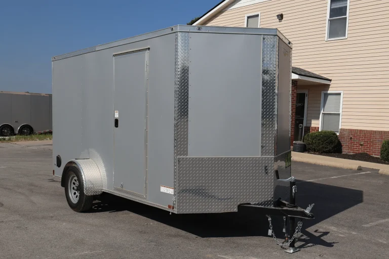 Enclosed Cargo Trailer 2026 6ft. X 12ft. w/Ramp Door & .080 Aluminum Poly-Core Exterior 1041 - Image 5