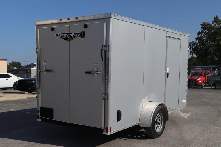 Enclosed Cargo Trailer 2026 6ft. X 12ft. w/Ramp Door & .080 Aluminum Poly-Core Exterior 1041 - Image 9