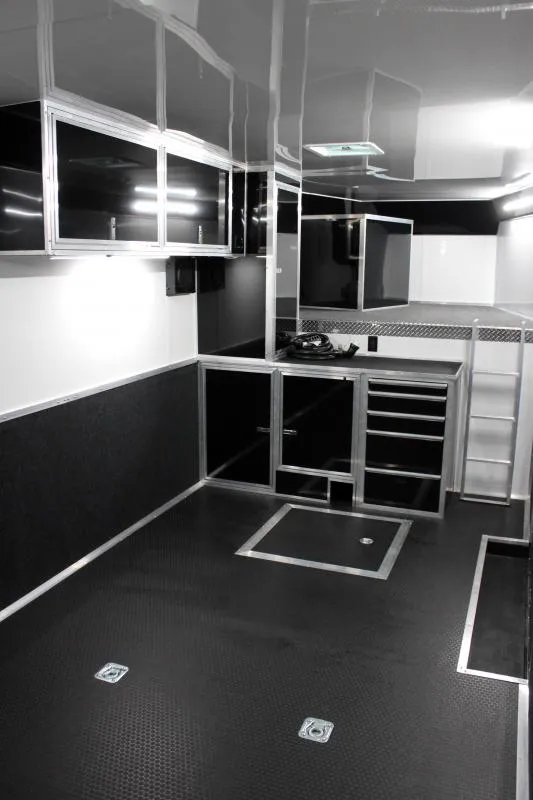 Enclosed Gooseneck Trailer 2027 48ft. Edge Car Hauler w/Finished Interior & Wide Ramp Door Opening 7894 - Image 11