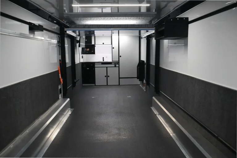 Enclosed ATC Toy Hauler 32ft. Mini LQ Aluminum ROM 550 w/Kitchenette, Bathroom, Happijac Bed & LifeTrac Options Added 7254 - Image 2