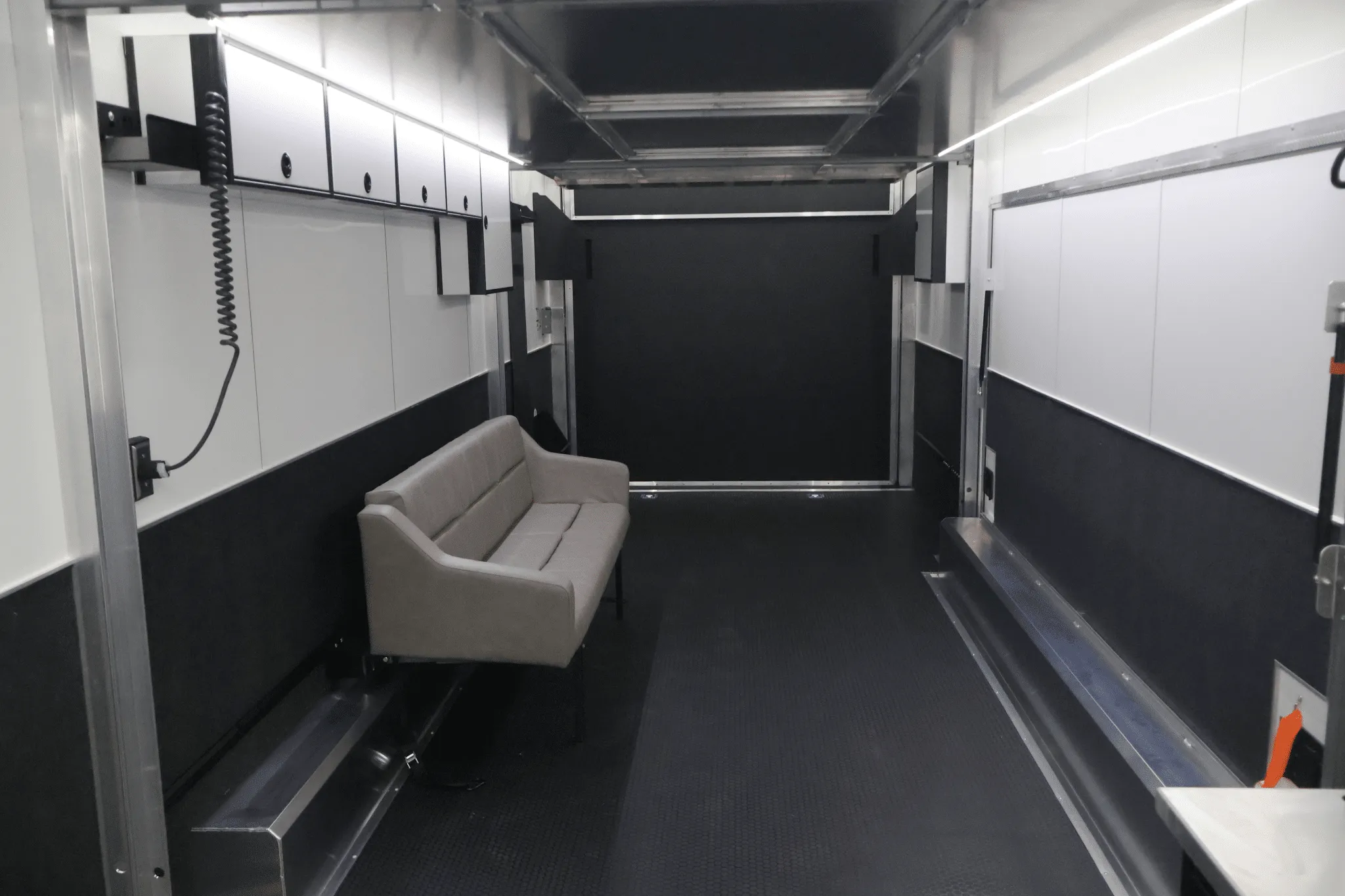 Enclosed ATC Car Trailer 2027 28ft. Aluminum Stacker ROM 750S w/18ft. Tiltable Lift & Lifetrac Options Added 7677 - Image 5