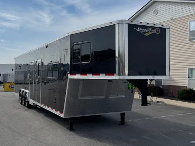 Enclosed Trailer with Living Quarters 2026 40ft. Gooseneck w/20ft. LQ, Large Bath and Fully Finished 20ft. Garage Area 0201